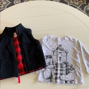 Carter’s Buffalo Plaid set